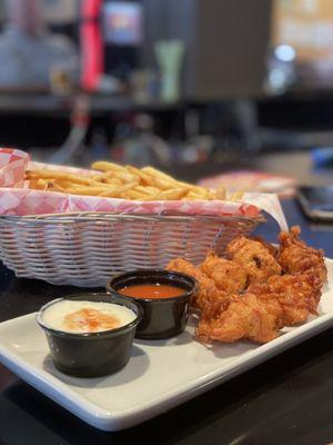 Beer Battered Chicken Tenders and Fries