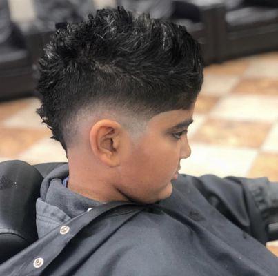 Low fade Mohawk