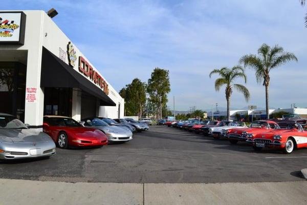 Corvette Mike's front parking lot