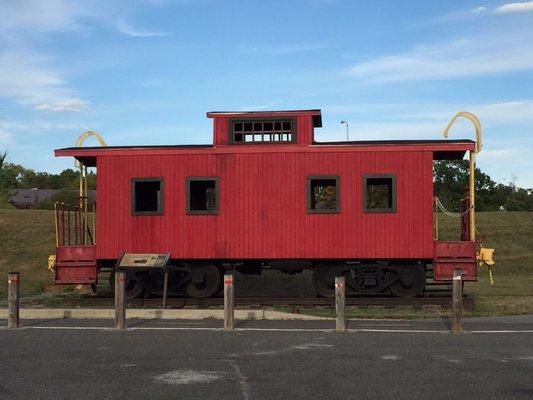 Railway caboose