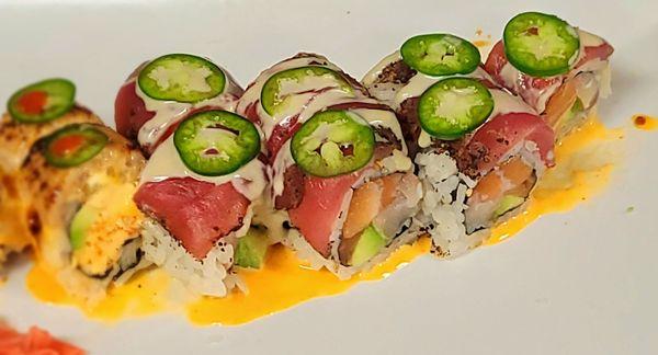 Black Pepper Trio Roll