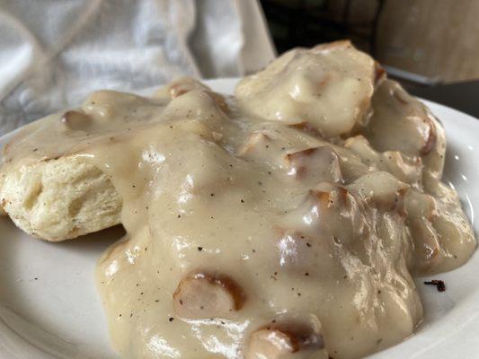 Biscuits and gravy