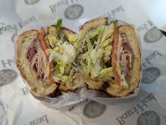 Yosemite Sam - pastrami, pepper turkey, swiss