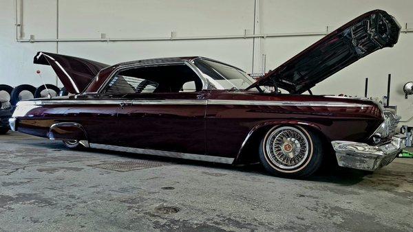 62' Impala with Air suspension installed