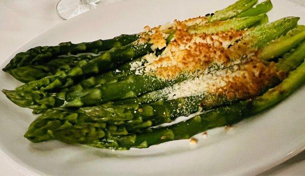 Asparagus Parmigiano