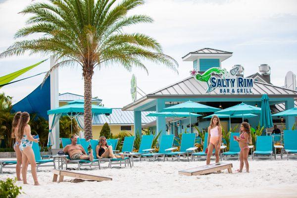 Enjoy yourself at the Salty Rim Bar and Grill Orlando.