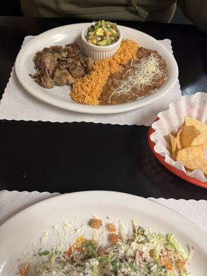 Carnitas plate