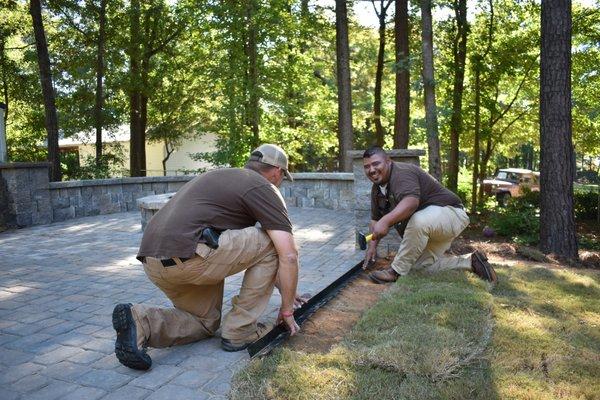 Fire Pit and paver install Lexington, SC