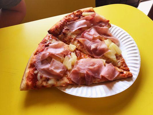 Ham and pineapple