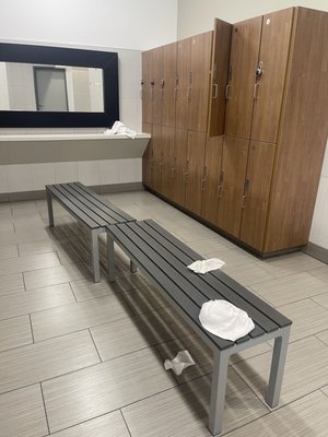 Women's locker room