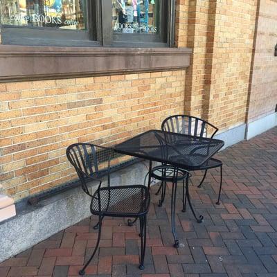 Outdoor seating