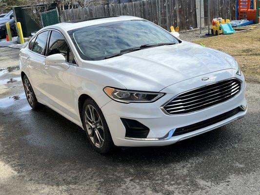 My Ford Fusion. Getting ready to go on a Sunday cruise!