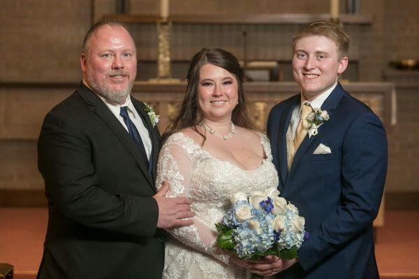 Groom and father of the groom suits