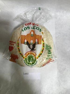 Los Arcos 3 doz regular white corn torilla