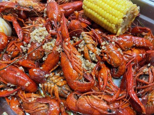 Boiled Crawfish $5.99/lb