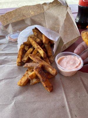 Garlic Fries (soooo good) and fry sauce