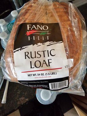 FANO Rustic Loaf purchased at Sproutson Alameda March 17. 2024