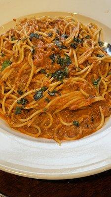 Spaghetti bolognese