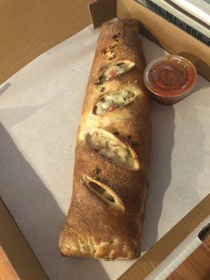 Chicken Pesto Passion medium Stromboli