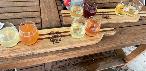 Cider flight