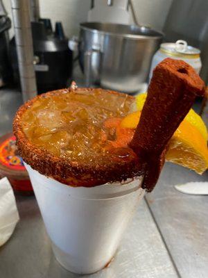 Michelada de la casa