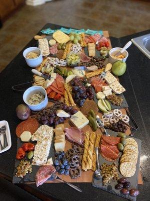 What's brunch without a charcuterie board?