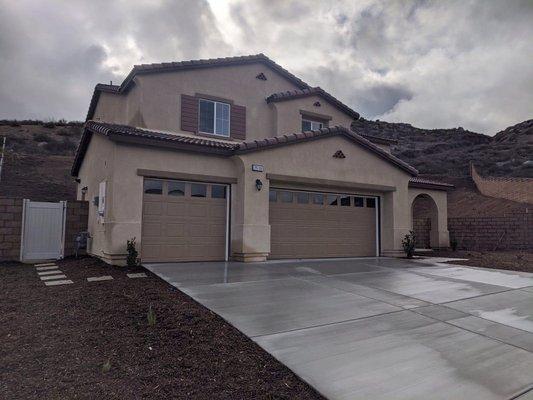 New homes in Temecula.  Purchased through me.  Contact for more information.