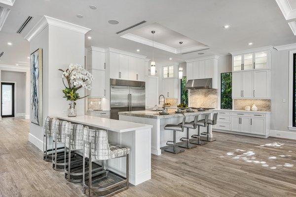 Kitchen interior design Florida.