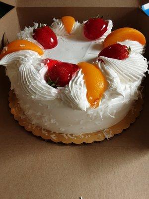 Pina Colada Cake $30 Very Yummy and Fresh, full of coconut and pineapple