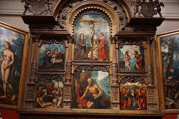 Altarpiece with Scenes from the Old and New Testaments, Studio of Jan Sanders Van Hemessen and Caterina Van Hemessen, 1550s