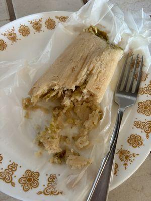 Chicken tamale