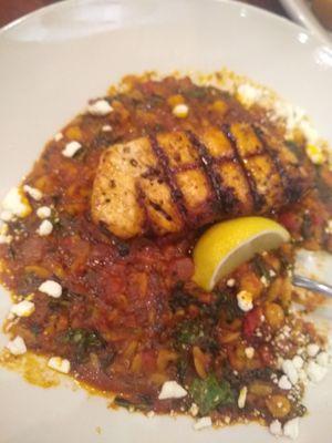 Salmon grain bowl