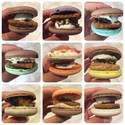 S'Mores Macarons from National S'Mores Day 2016