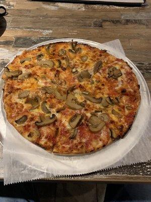 Mushroom Pizza