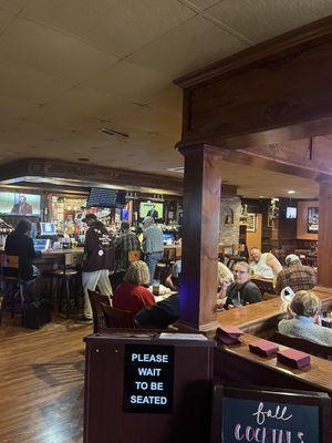 One more picture of inside the restaurant at the front door