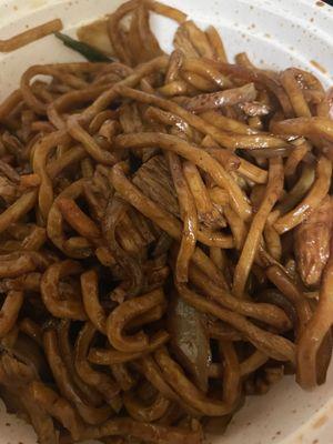 Chicken lo mein