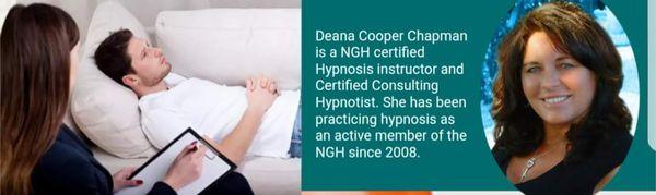 I provide Hypnosis, NLP & Life Coaching as powerful tools for change. I'm also a Hypnosis, NLP & Life Coaching Instructor.  dcchypnosis.com