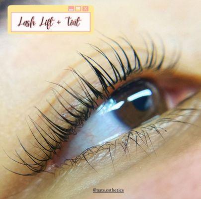 Lash Lift and Tint