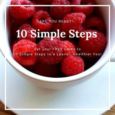 Here's a freebie for you - download 10 Steps to a Leaner, Healthier You here - http://eepurl.com/cPUulr