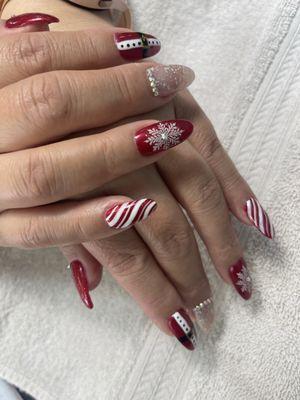 Christmas nails design