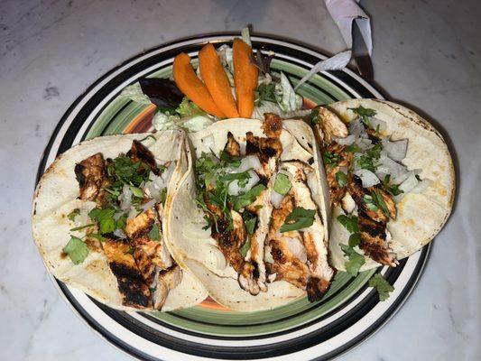 Chicken tacos