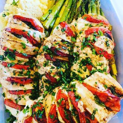 Caprese Hasslebeck Chicken