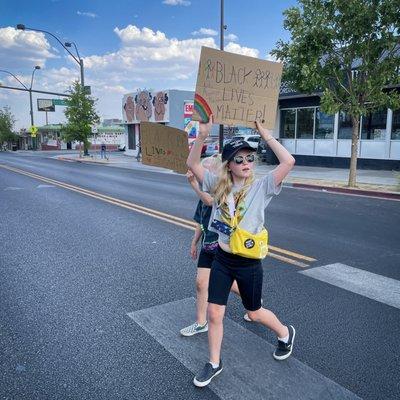 Tofu Tees' Kids Against Racism Rally