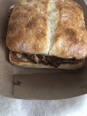 Brisket sandwich