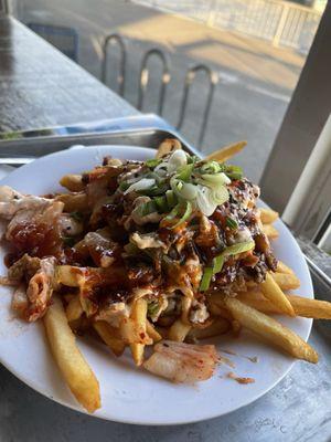 Korean loaded fries