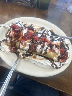 Ice cream chimichanga