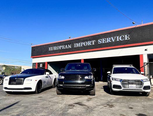 Rolls-Royce, Range Rover and Audi. Your togo shop in Costa Mesa and Newport Beach for high end European cars