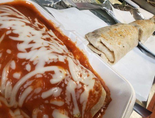 Burrito Mojado and Burrito (Wet burrito and dry burritos)