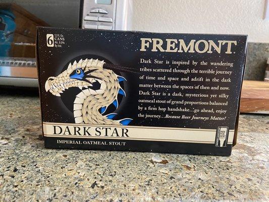 Fremont Brewery Darkstar Imperial Oatmeal Stout (1/3)