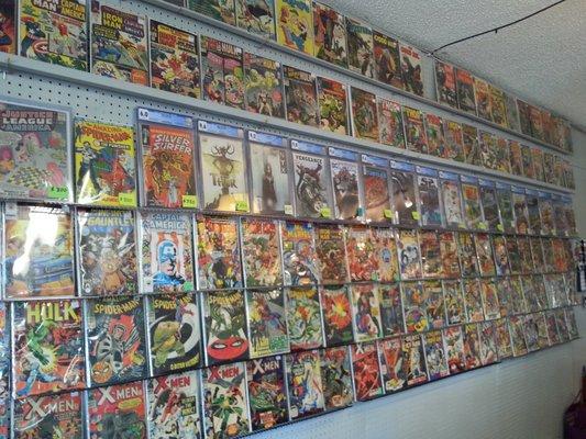 Nice selection of Graded and key comics!